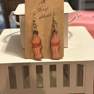 Bottle of Soda Earrings